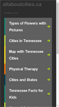 Mobile Screenshot of allaboutcities.ca
